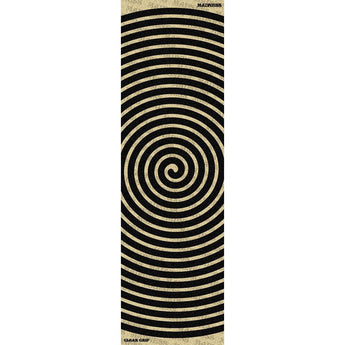 Madness Skateboard Griptape - Swirl Clear Black/White