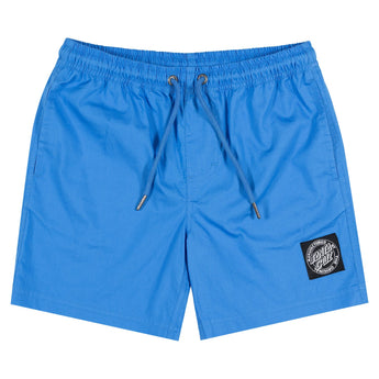 Santa Cruz MFG Cruzier Solid Youth Beach Shorts Blue