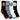 Santa Cruz Socks - Bold Shadow Dot Crew Sock 4 Pack 2-8 Boys (BWGMB)