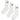 Vans Classic Crew Socks 3-Pack White